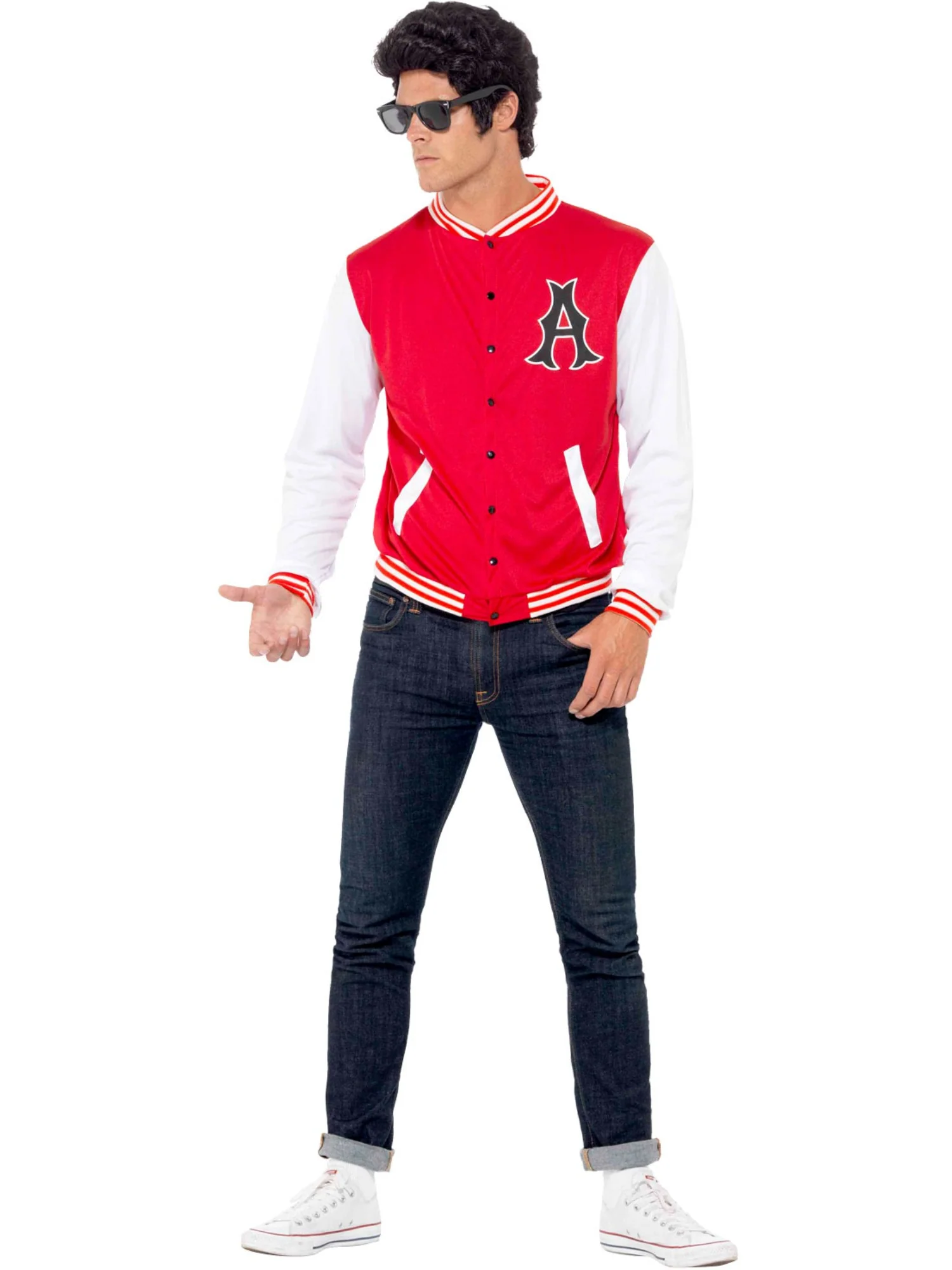 50s College Jock Letterman Jacket - Image 4