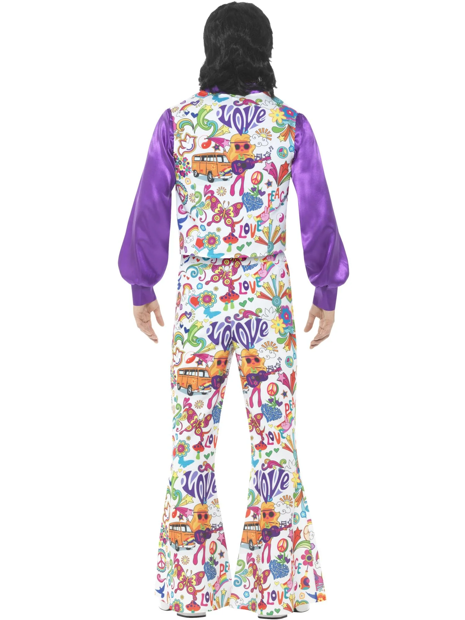 60s Groovy Hippie Costume - Image 3