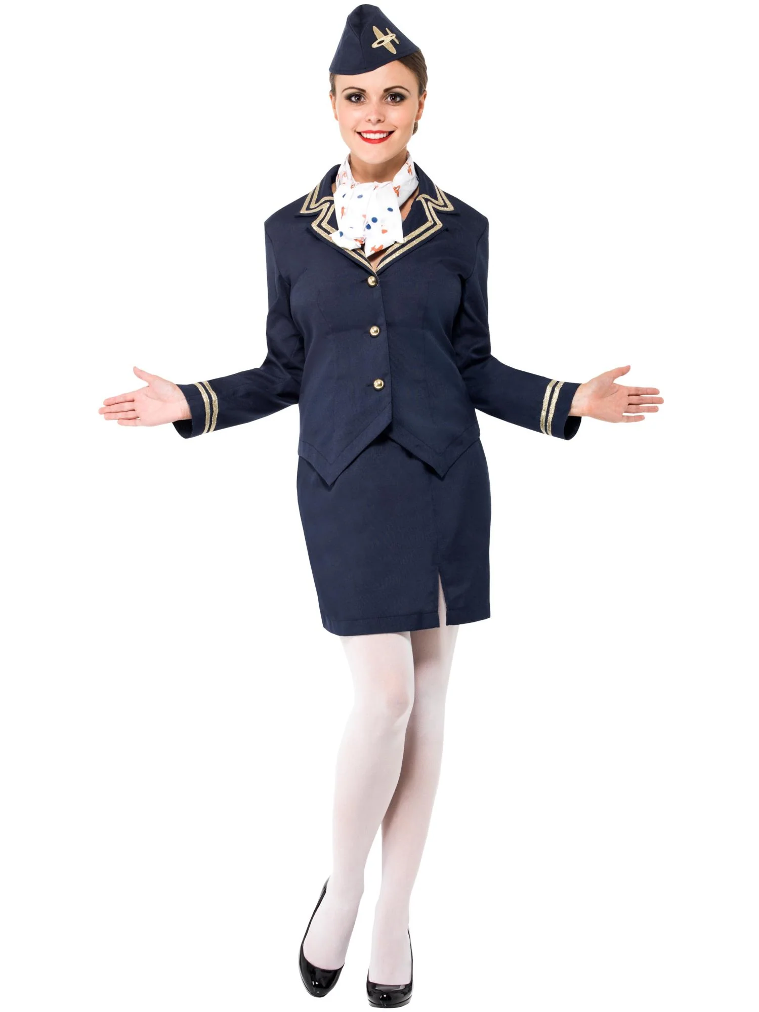 Airways Attendant Costume - Image 4