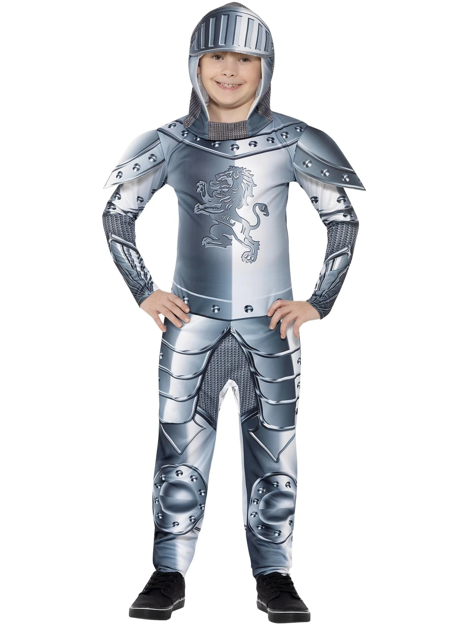 Armoured Knight Deluxe Costume, Child - Image 4