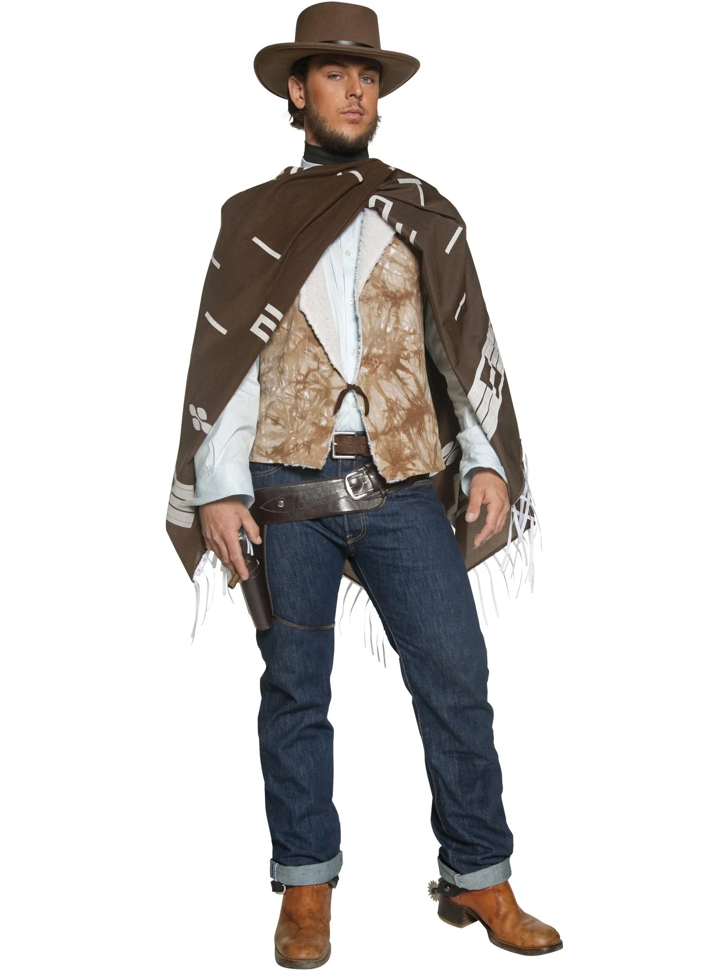Authentic Western Gunman Deluxe Costume - Image 4