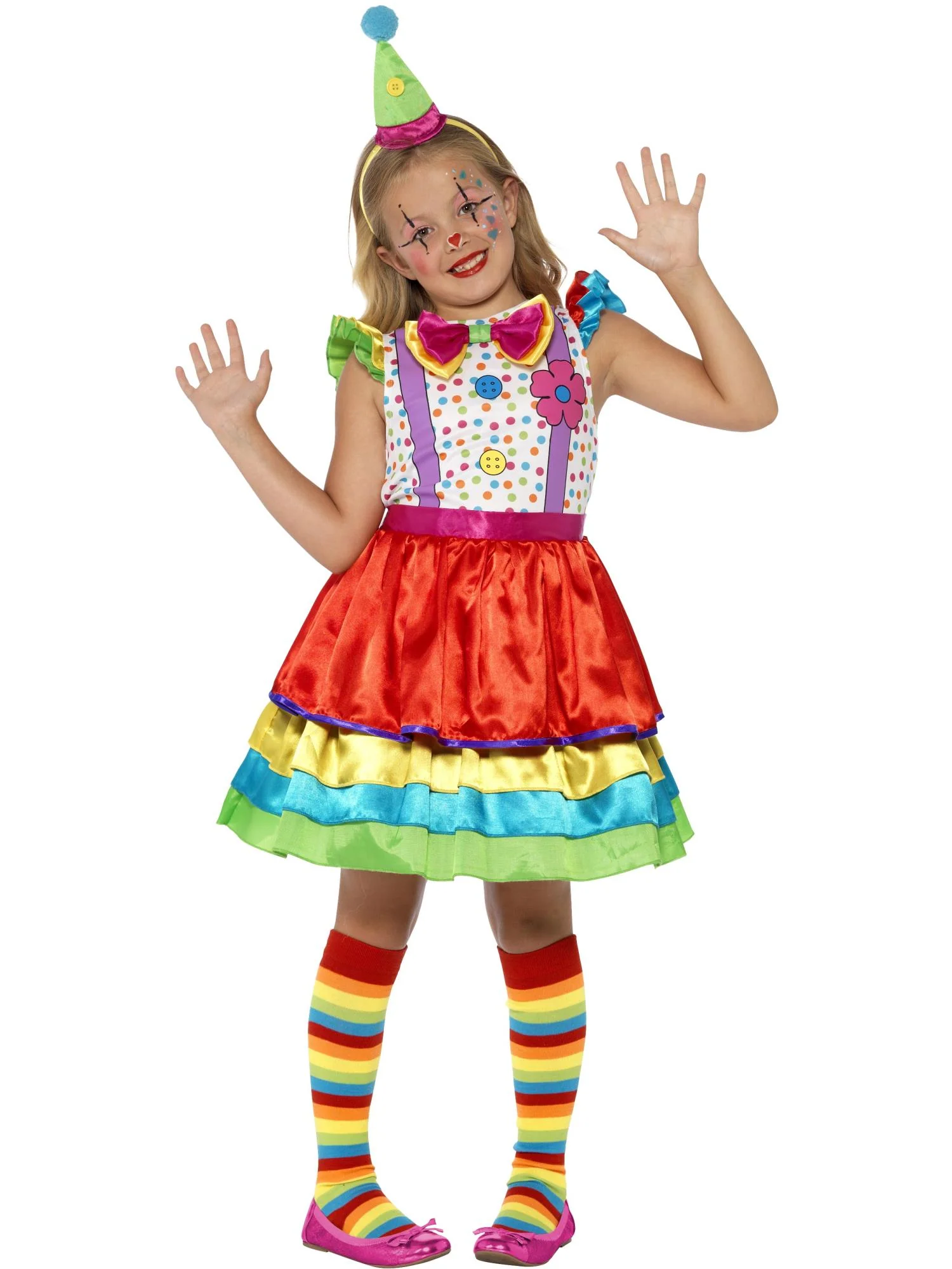 Deluxe Clown Girl Costume - Image 4