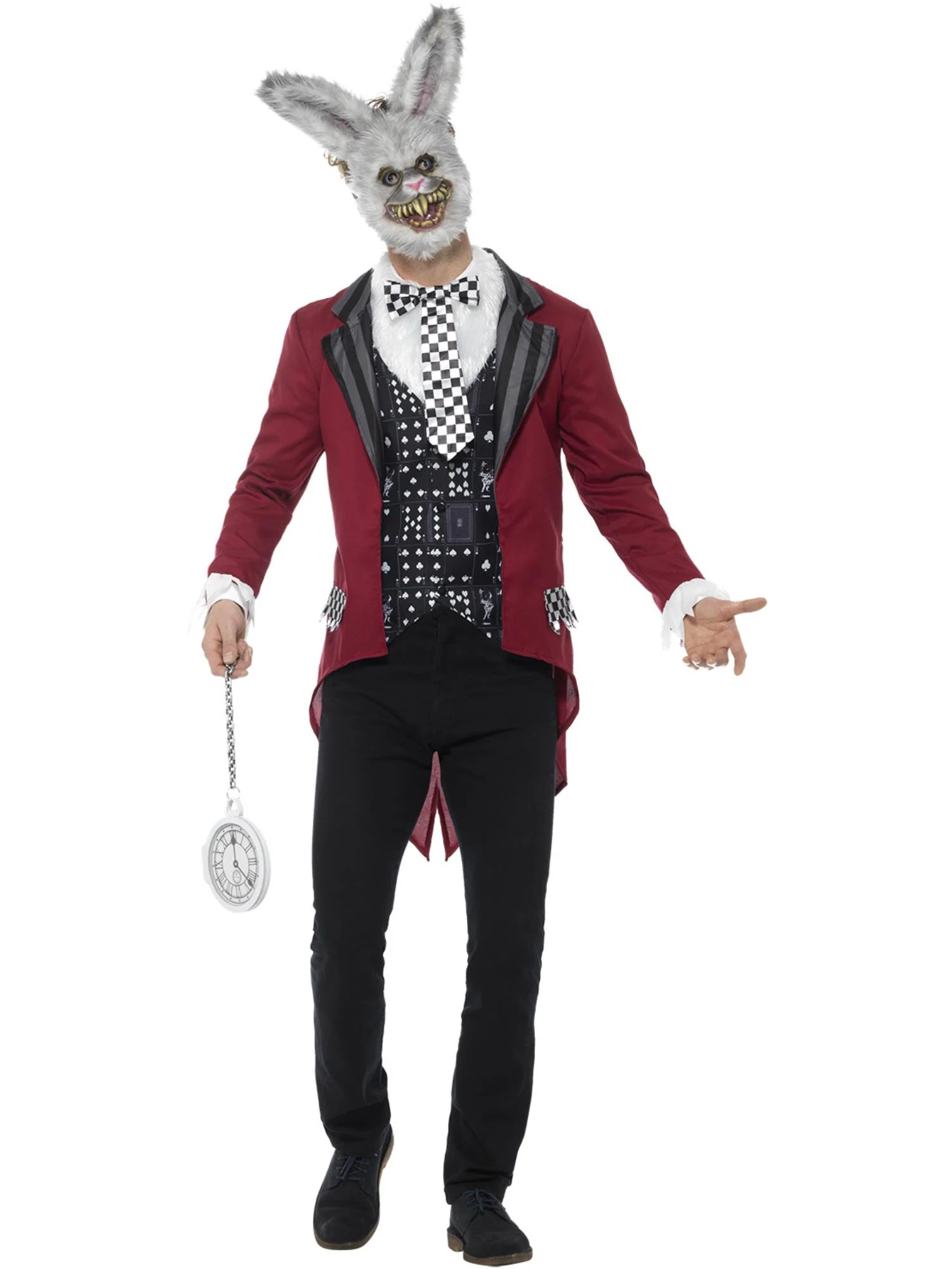 Deluxe White Rabbit Costume - Image 4