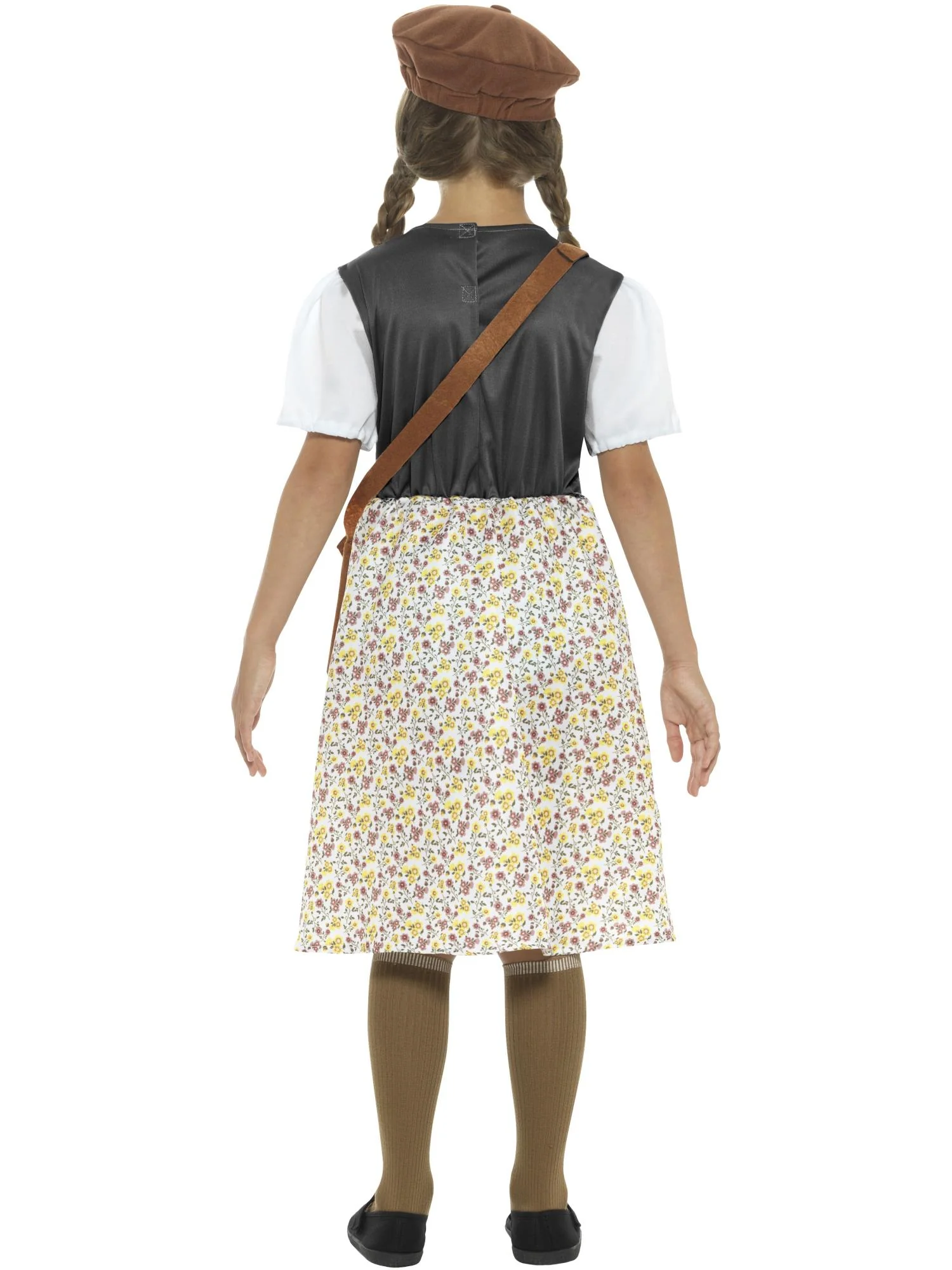 Evacuee School Girl Costume - Image 3