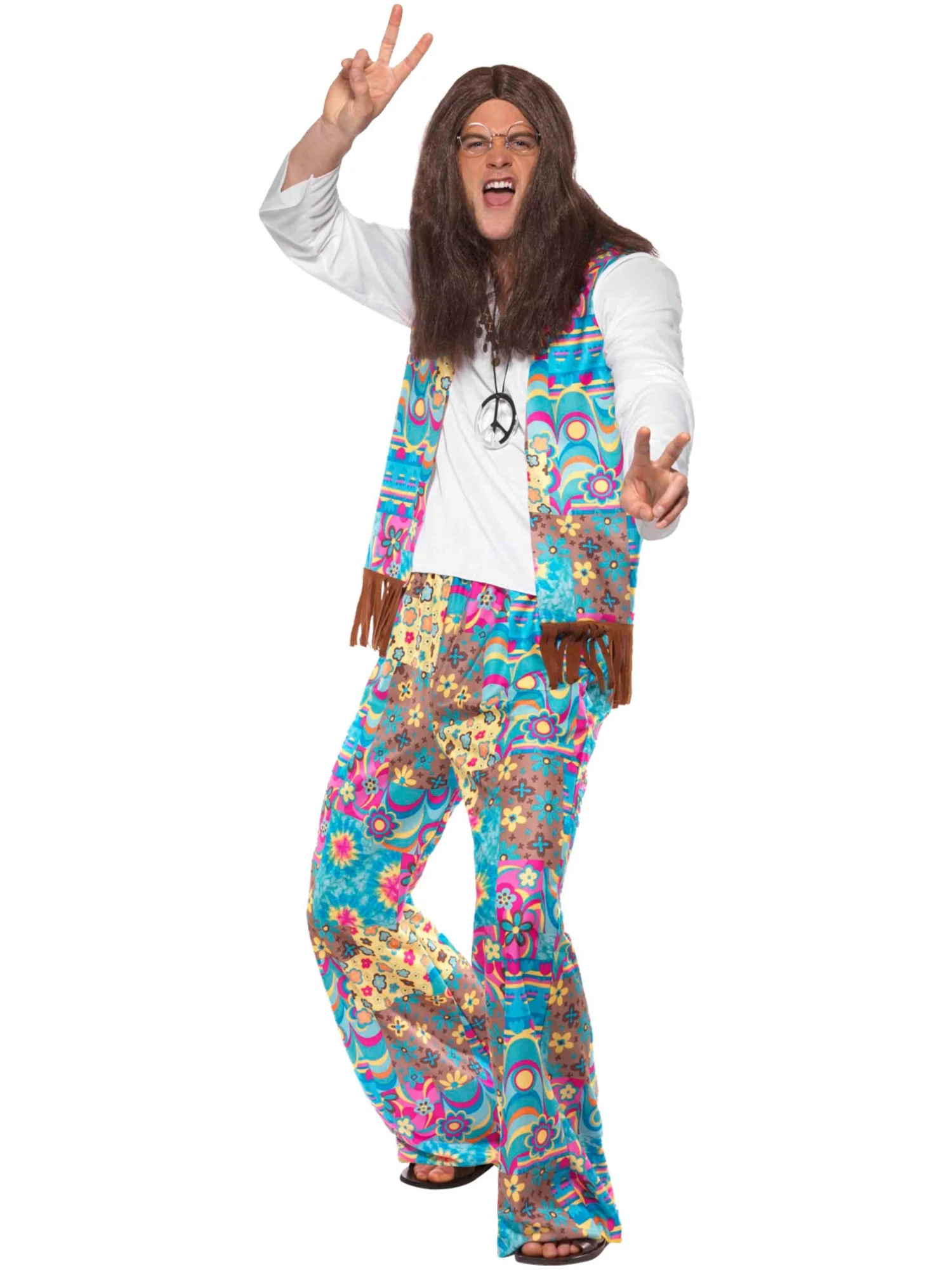Groovy Hippie Costume - Image 4