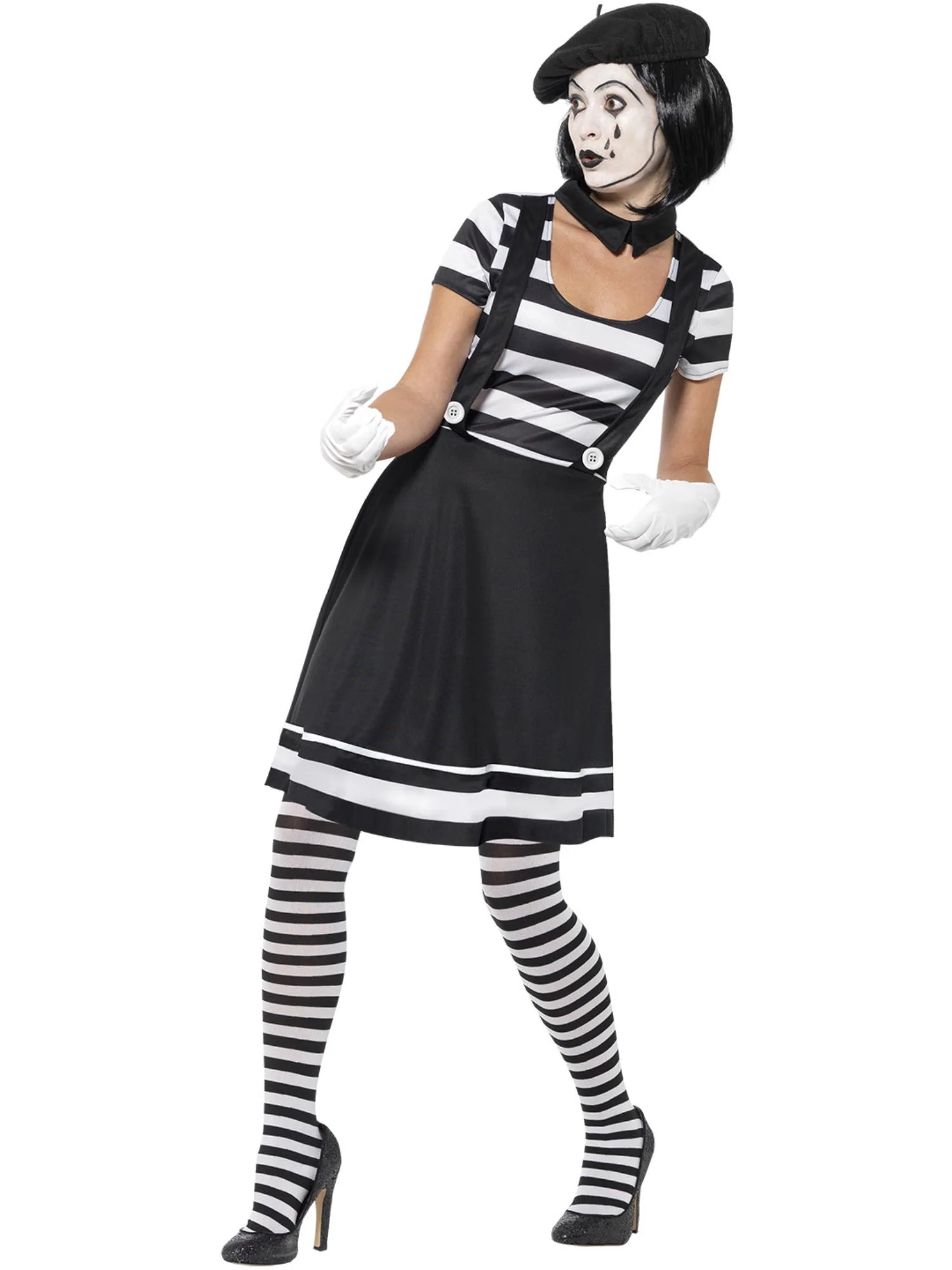 Lady Mime Artist Costume - Image 4