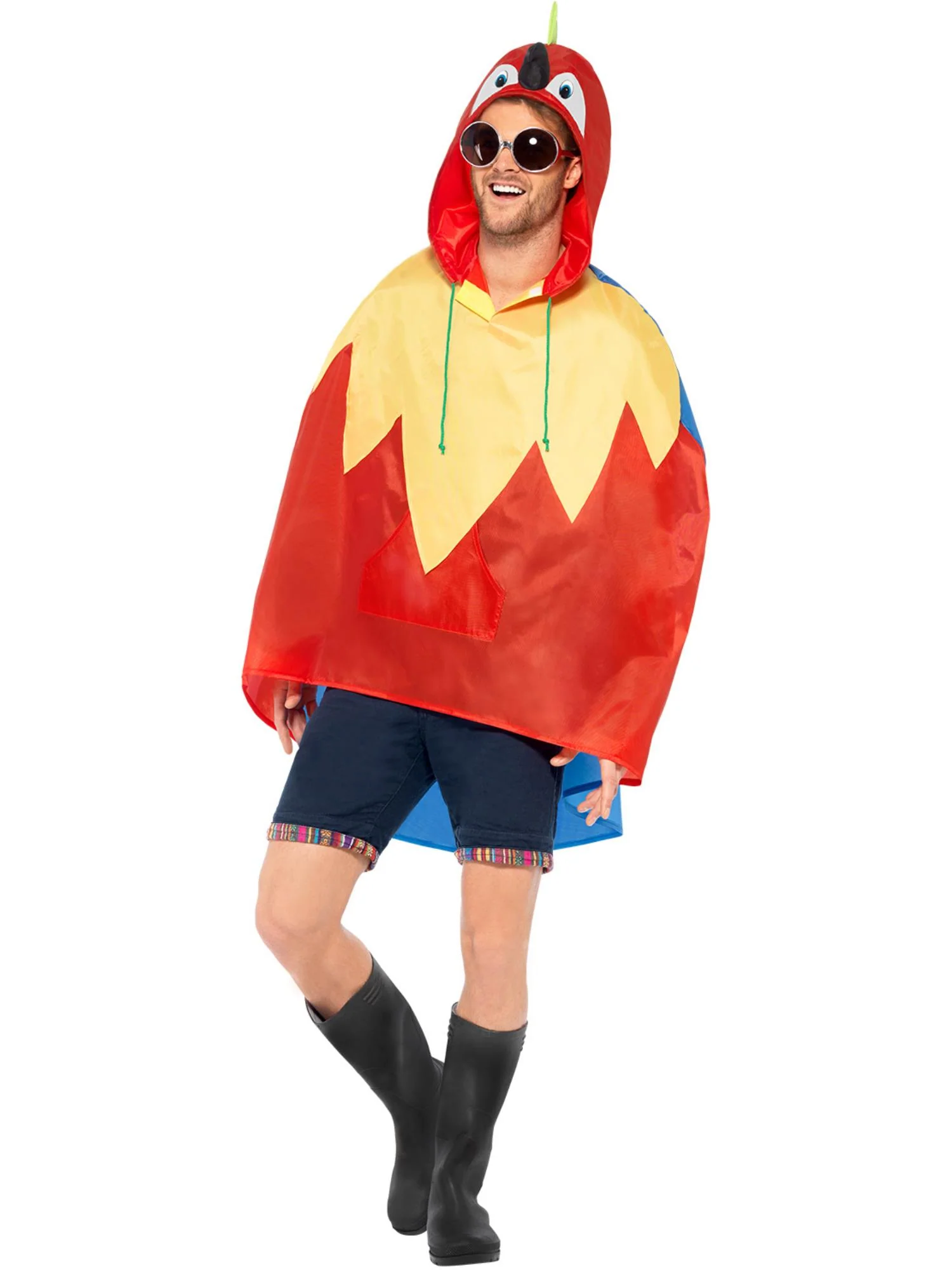 Smiffys Parrot Party Poncho - 27611 - Image 4