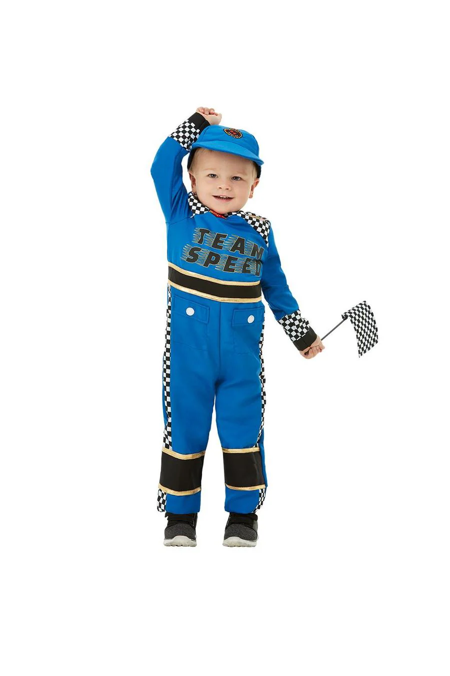 Racing Car Driver Costume Toddler - Image 3