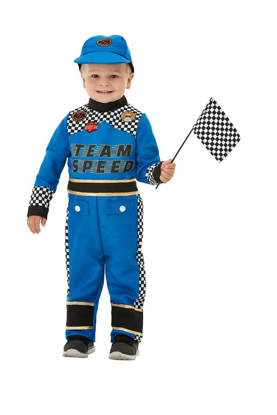Racing Car Driver Costume Toddler - Image 4