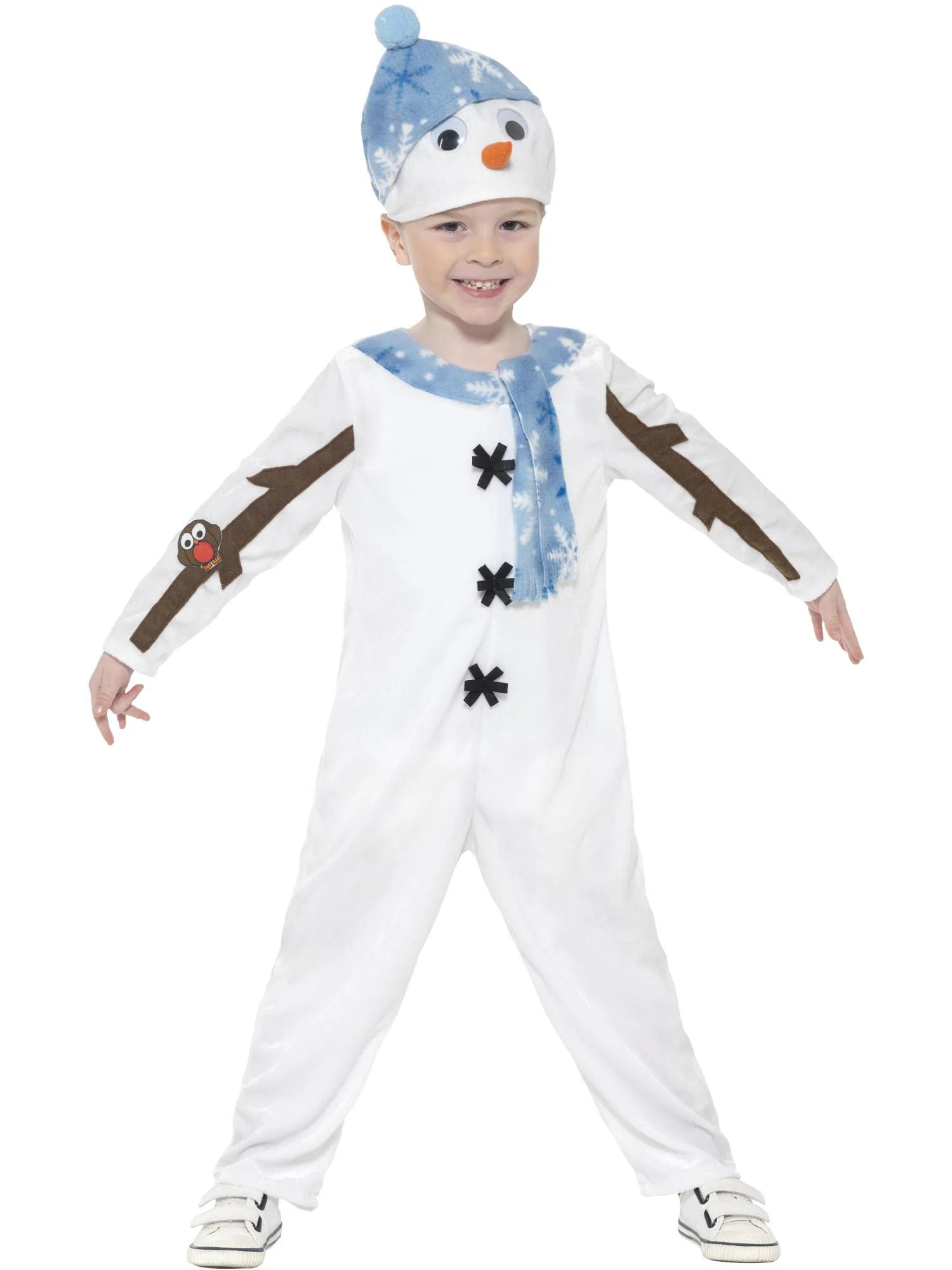Smiffys Snowman Toddler Costume - 21480 - Image 4