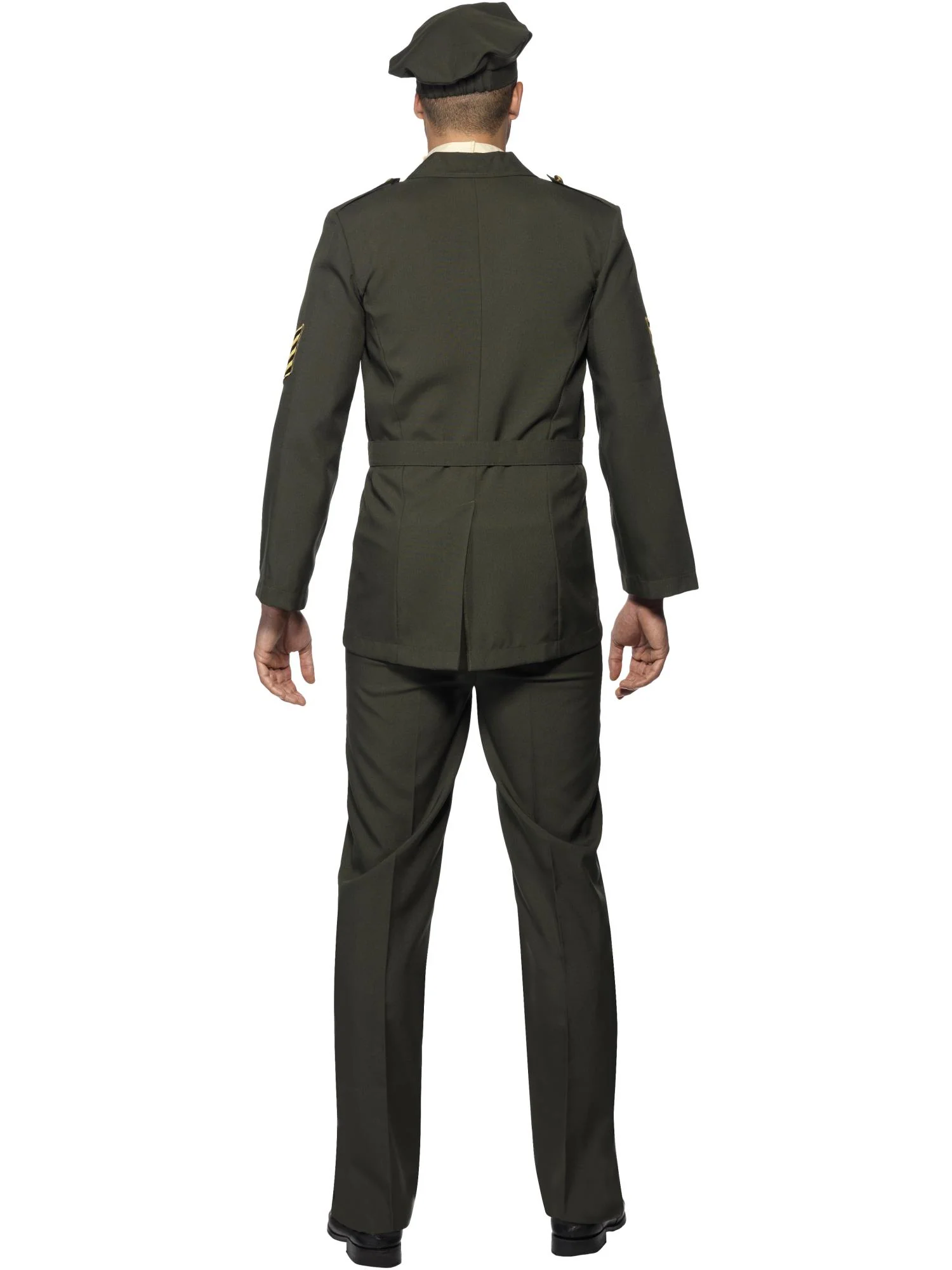 Mens Wartime Officer Costume - Image 3