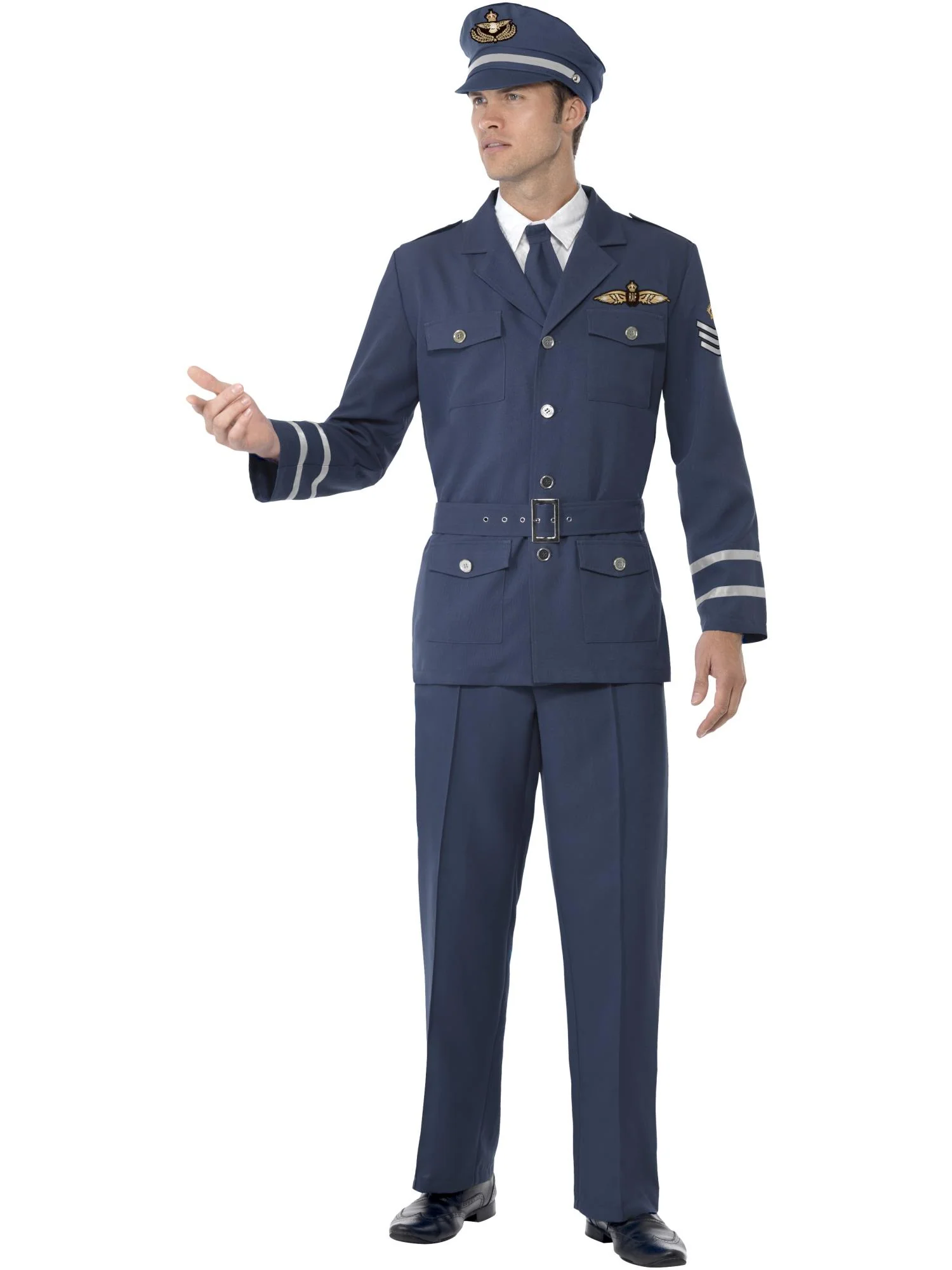 WW2 Air Force Captain Male Costume - Image 4