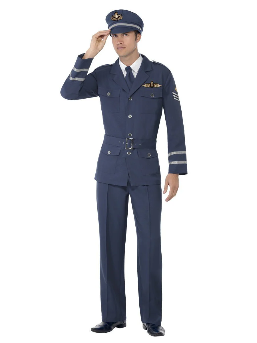 WW2 Air Force Captain Male Costume - Image 5